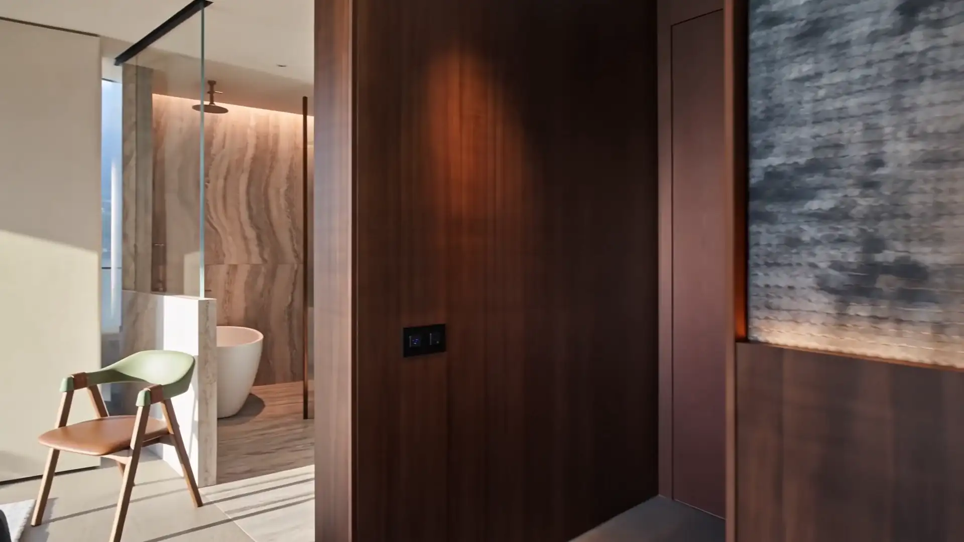 Meridian door system